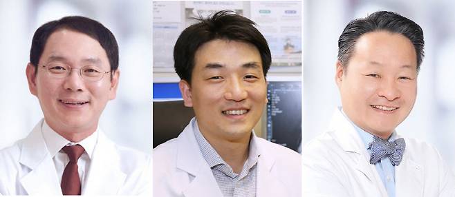 서울대병원 곽철, 정창욱, 강건욱 교수(왼쪽부터)