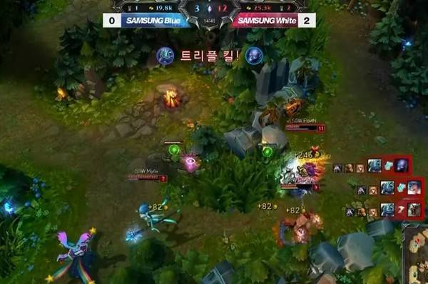 폰의 피즈 트리플 킬, 사진=OGN 영상 캡처