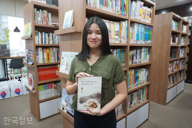 한국 드라마로 한국어를 익힌 인도네시아 고등학교 3학년 클라라. 자카르타=고찬유 특파원
