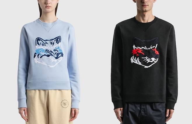 사진=메종 키츠네(Maison Kitsune) 홈페이지 캡처