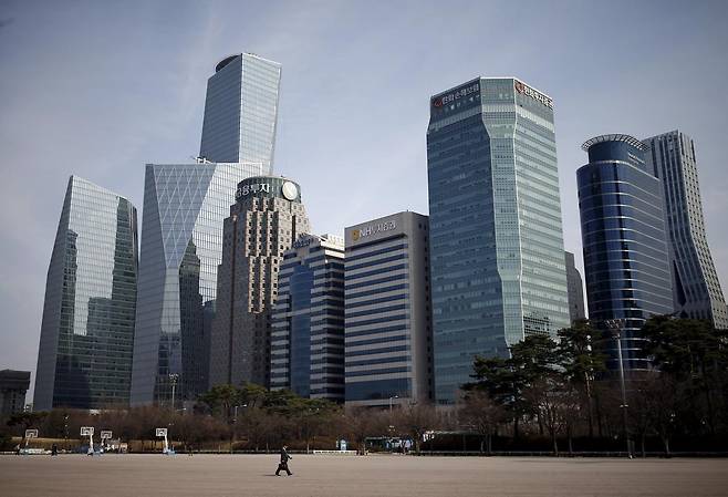 South Korea's main financial district of Yeouido in western Seoul (Reuters)