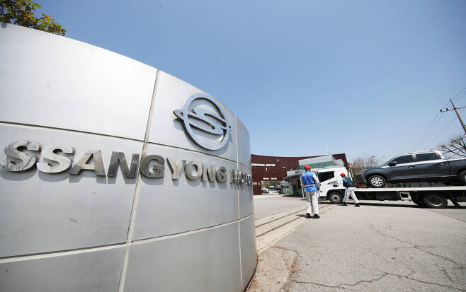 SsangYong Motor's Pyeongtaek plant. (Yonhap)