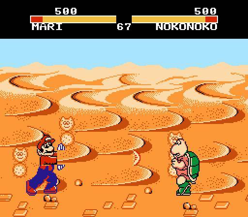 (마리오 카트 캐릭터들이 대전 격투를!)