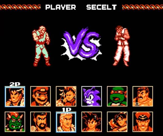 (이 기괴한 캐릭터들은! 앤디와 류의 대결이 펼쳐진다!)