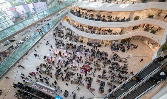 서울 영등포구 타임스퀘어. 뉴스1