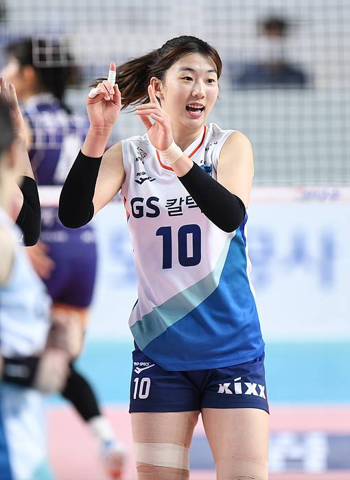 강소휘는 "트리플크라운을 달성해서 그 기분을 꼭 느껴보고 싶다"고 개인적인 목표를 밝혔다. [사진=KOVO 한국배구연맹 제공]