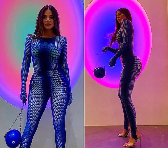 몸매 보정 논란 후에도 여전히 조롱의 대상이 되고 있는 할리우드 스타 클로이 카다시안/사진=클로이 카다시안 인스타그램