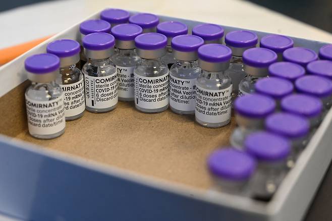 화이자 코로나19 백신의 모습.(사진=AFP 연합뉴스)