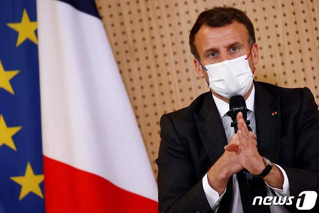 에마뉘엘 마크롱 프랑스 대통령. © AFP=뉴스1 자료 사진