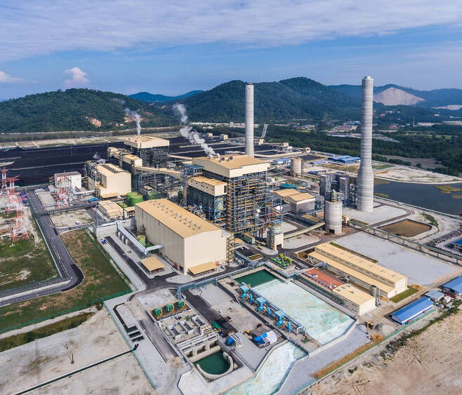 대림산업 말레이시아 만중5 석탄화력발전소/사진제공=대림산업