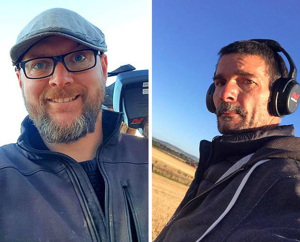 제임스 스파크(왼쪽)와 마크 디드릭