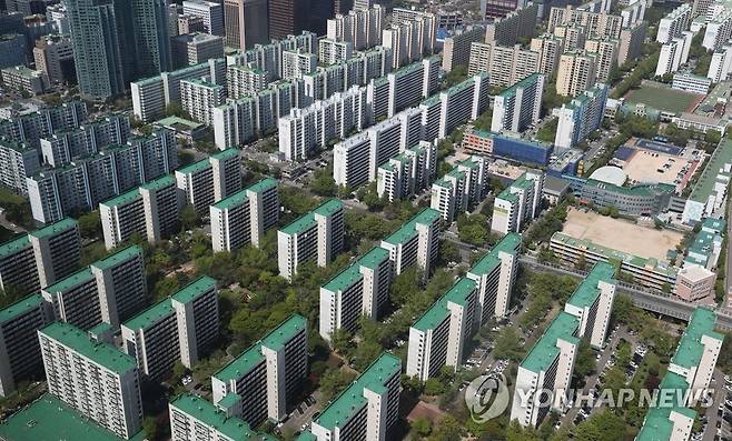 서울 여의도 재건축 추진 아파트 단지들 [연합뉴스 자료사진]