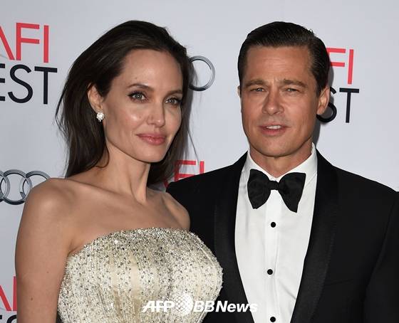 안젤리나 졸리 브래드 피트 /AFPBBNews=뉴스1