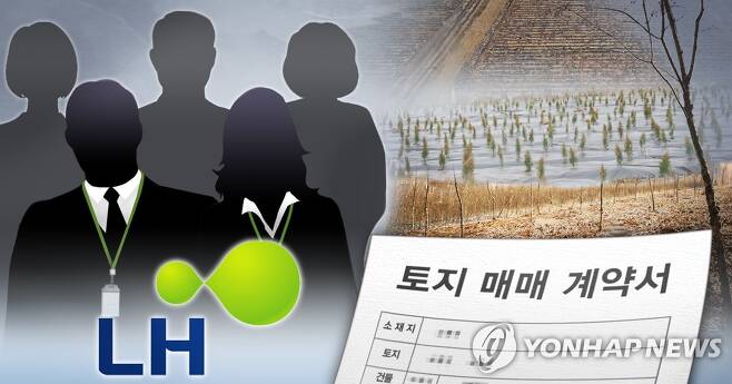 LH 직원 토지 투기 의혹 (PG) [홍소영 제작] 사진합성·일러스트