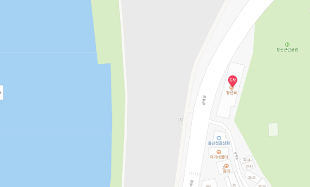 황산옥 위치