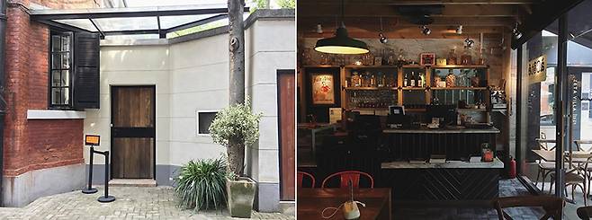 상하이 프랑스 조계지의 건물들. 과거 상하이의 건축 양식인 석고문 가옥을 현대식으로 개조한 건물과 유럽풍 건물 안에 다양한 상점들이 들어서 있다. /사진=송경은 기자