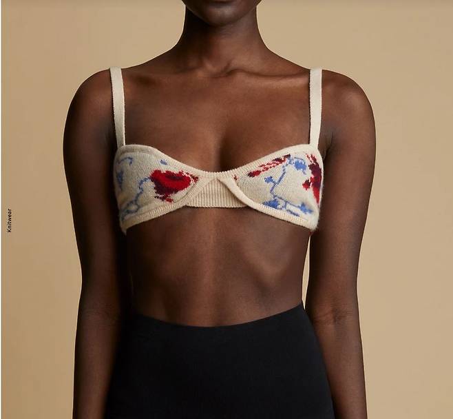 캐시미어 브래지어를 생산하는 케이티의 제품은 배우 케이티 홈즈가 착용해 큰 인기를 모았다. 출처:케이티