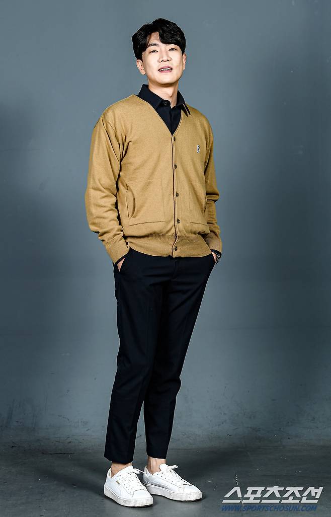 tvN 드라마 빈센조에서 열연을 펼친 배우 고상호가 27일 서울 양천구 목동 스포츠조선 사옥에서 본지와 인터뷰 전 포즈를 취하고 있다. 목동=박재만 기자 pjm@sportschosun.com/2021.04.27/