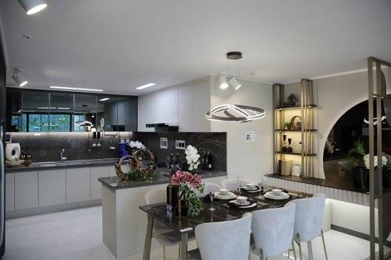 성산삼정그린코아 모델하우스(유니트 내부)