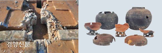 금동신발이 출토된 봉덕리 1호분 4호석실 인근에서는 4호석실보다 시기도 빠르고 지위도 높은 석실이 확인됐다. 그 무덤에서는 또하나의 금동신발편도 출토됐다. 그러나 이 고분은 철저하게 도굴된 상태였다. |원광대 마한백제문화연구소 제공