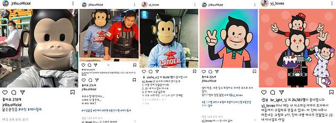 (사진=정용진 신세계그룹 부회장, 제이릴라 인스타그램 갈무리)