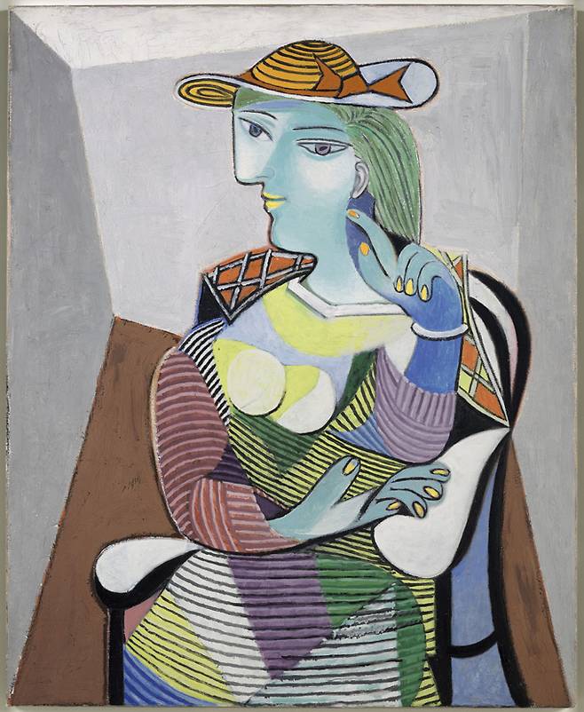 ‘마리 테레즈의 초상’(1937) ⓒ2021-Sucession Pablo Picasso -SACK(Korea)