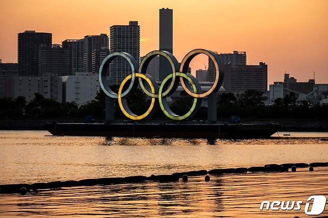 일본내 코로나19 확산세가 이어지면서 도쿄 올림픽 개최에 대한 우려가 커지고 있다. © AFP=뉴스1