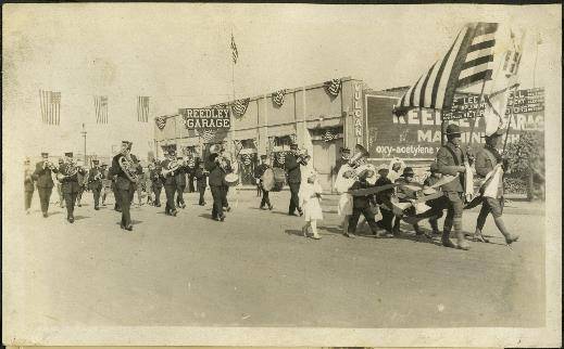 제1차 세계대전 휴전기념일 군악대 퍼레이드(1921) [독립기념관 제공. 재판매 및 DB 금지]