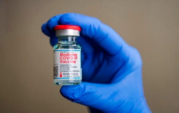 미국 제약사 모더나의 코로나 바이러스 감염증 백신.
