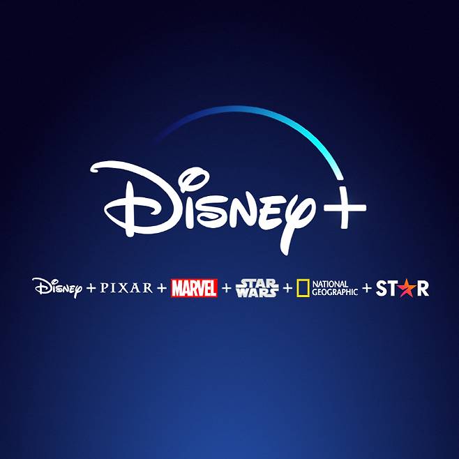 디즈니의 온라인동영상서비스(OTT) 디즈니플러스 로고 [사진 제공 = 디즈니]