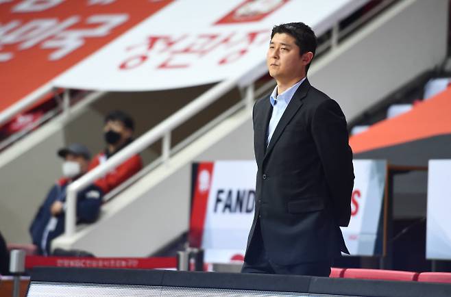 김도수 하나원큐 코치. KBL 제공