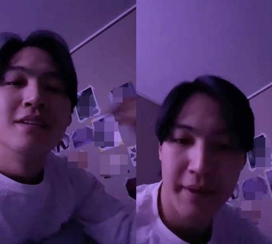 /사진=갓세븐 JB 인스타그램 라이브방송 캡처