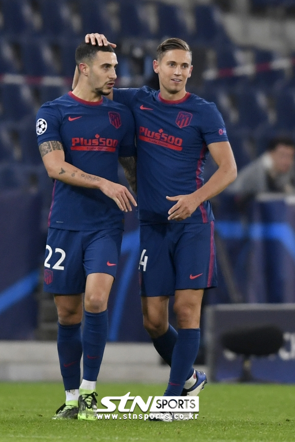 올 시즌 아틀레티 우승의 최고 공신들인 마리오 에르모소(좌측)와 마르코스 요렌테(우측)