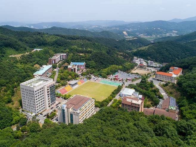 ▲한국영상대학교 전경.