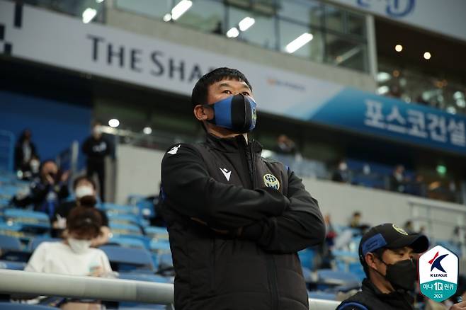 ▲ 조성환 인천 유나이티드 감독 ⓒ한국프로축구연맹