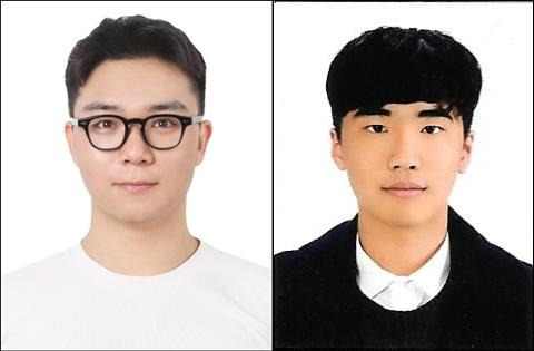 포스코히어로즈 정한호(왼쪽)씨와 이영호씨. 포스코청암재단 제공