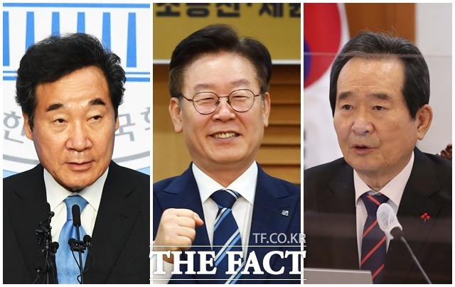 더불어민주당 유력 대선주자 '빅3'인 이재명 경기도지사(가운데), 이낙연 전 대표(왼쪽), 정세균 전 국무총리가 운영하는 유튜브 채널에 관심이 쏠린다. /이새롬·이동률 기자