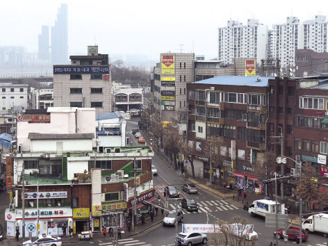 공공재개발 시범사업 후보지인 서울 동작구 흑석동 흑석2구역 일대 전경. [헤럴드경제DB]