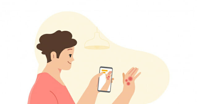 구글 AI로 피부 문제 진단 (ㅅ진=구글)
