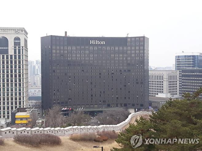 밀레니엄힐튼호텔 [연합뉴스 자료 사진]