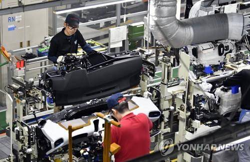 일본 나고야(名古屋)에 있는 도요타자동차 쓰쓰미 공장 전경. [EPA=연합뉴스 자료사진]