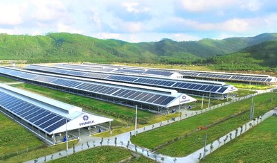 Solar power will be deployed on Vinamilk eco-friendly farming system (PRNewsfoto/Vinamilk)