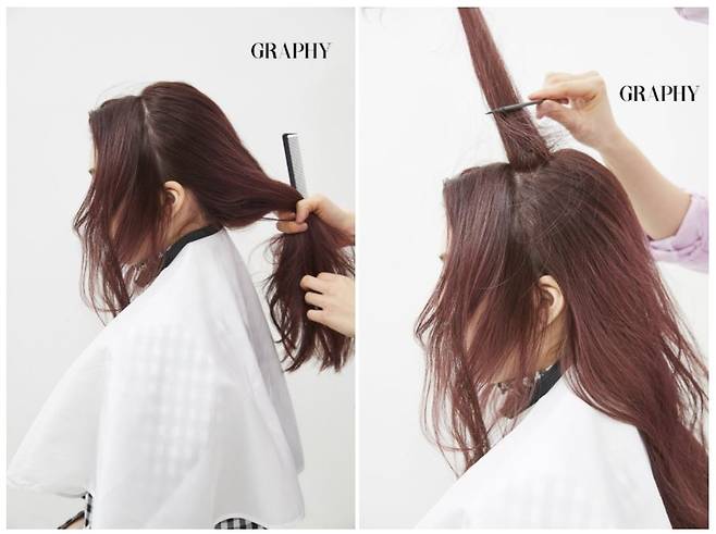 출처: 헤어전문잡지 월간 그라피