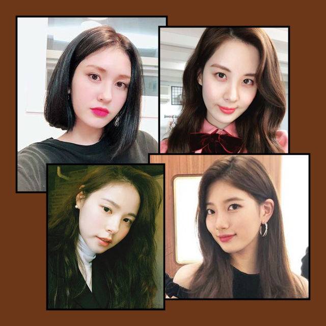 출처: 전소미 인스타그램, 서현 인스타그램, 민효린 인스타그램, 수지 인스타그램
