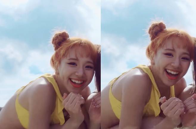 출처: JYP 공식 유튜브 'TWICE(트와이스) "Dance The Night Away" M/V' 영상 캡처