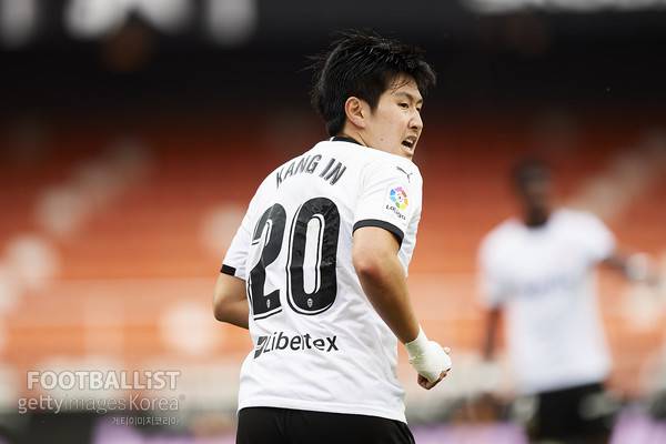 이강인(발렌시아). 게티이미지코리아