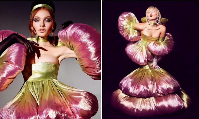 출처: 박소희 디자이너, 마일리 사이러스 인스타그램 캡처