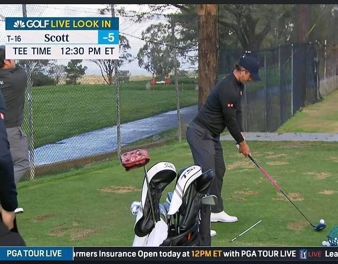 출처: NBC 골프 회면 캡처
