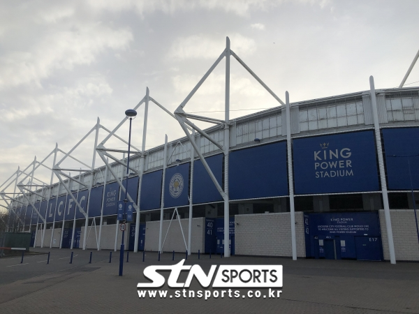 모건이 헌신한 레스터 그 홈구장. 킹 파워 스타디움.