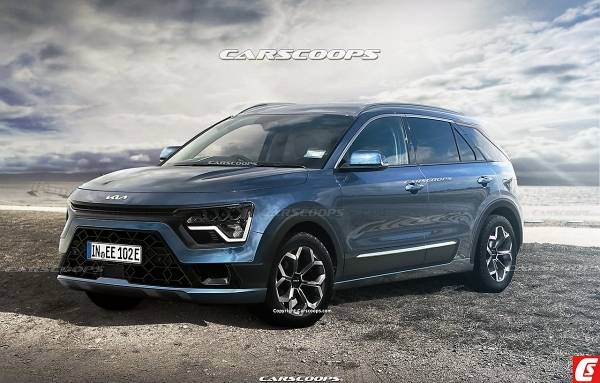 기아 '니로 풀체인지(SG2)' 예상도 (출처 ː Carscoops)